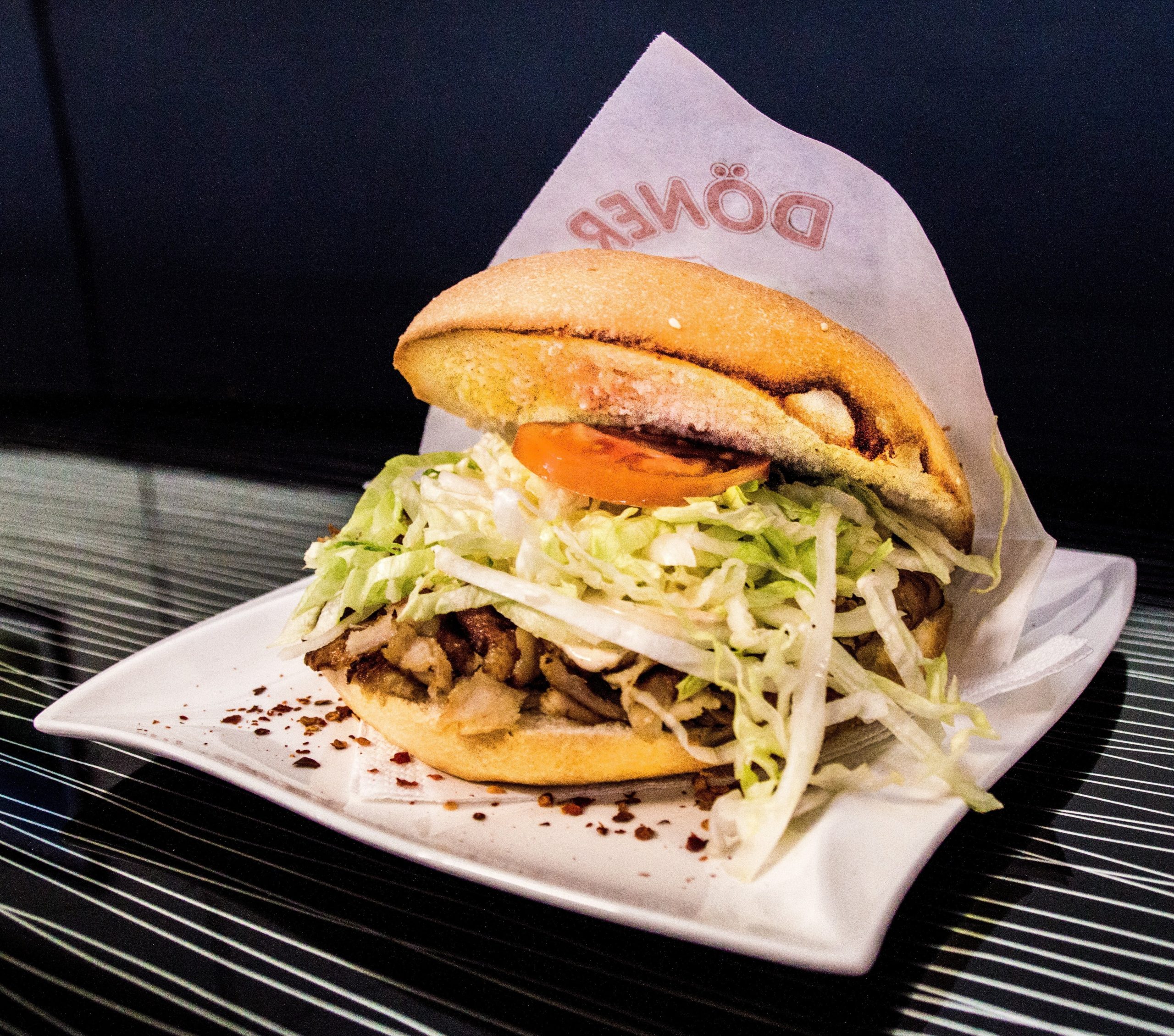 Döner Kebab ohne Salat?7 Minuten